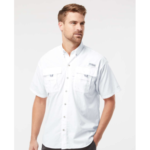 Mens Columbia Short Sleeve Shirt 